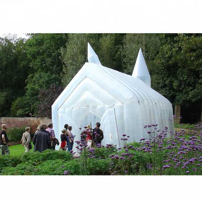 Giant Christian religion Dathedral Tent inflatable Church / Chapel For Event Banquet Wedding