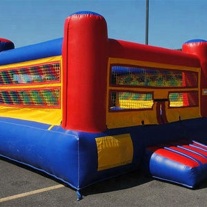 Outdoor small kids inflatable boxing ring with glove for sale/Inflatable Boxing Ring Bouncer House