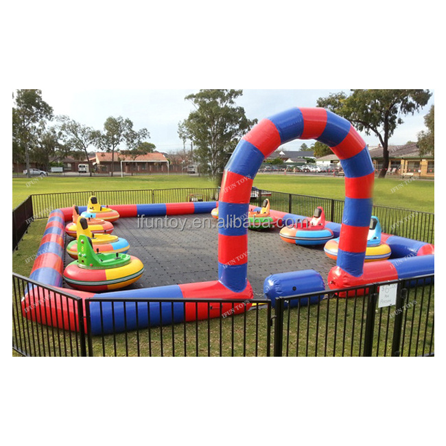 Airtight Fence Wall Bumper Car Field Inflatable Arena Go Kart Race Track /Bumper Car in a Inflatable Rink