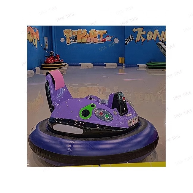 Shopping Mall Center Entertainment Battery Laser Shooting Inflatable UFO Adult And Kids Bumper Car