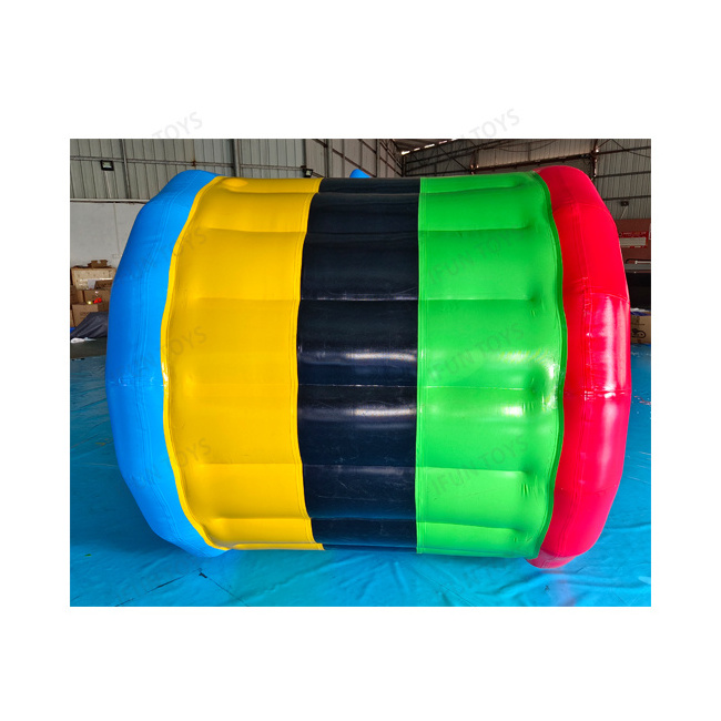 Outdoor Team Building Party Games Lawn Inflatable Hamster Wheels Inflatable Roller Wheel for Adults and Kids