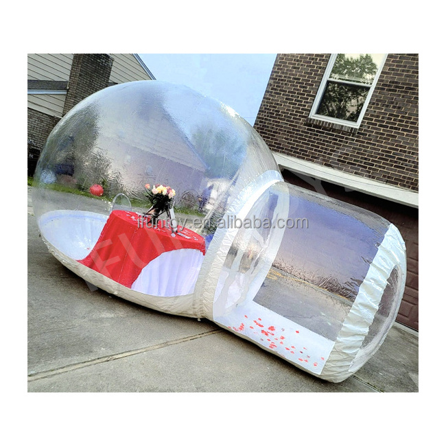 Giant Clear Inflatable Crystal Igloo Dome Bubble Tent and Transparent Inflatable Bubble Balloons House