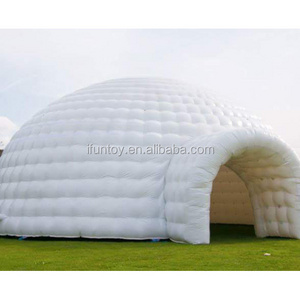 Outdoor Giant party inflatable yurt tent inflatable lawn dome tent large inflatable igloo dome tent for rental sale