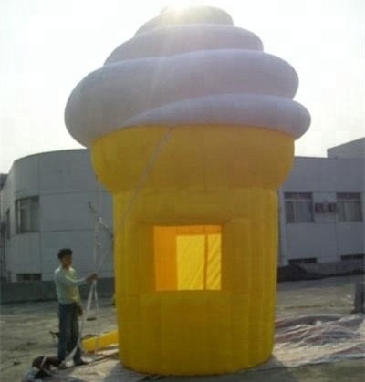 2018 Giant inflatable ice cream cone for advertising/Inflatable ice cream model