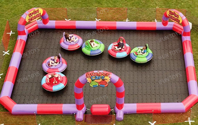 Airtight Fence Wall Bumper Car Field Inflatable Arena Go Kart Race Track /Bumper Car in a Inflatable Rink