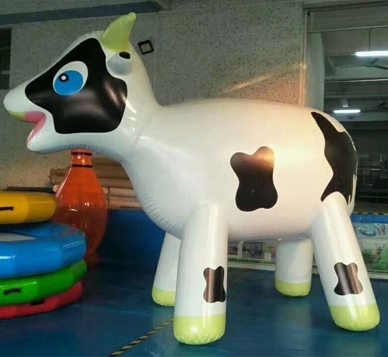 2018 Hot sale giant inflatable cow balloon/large inflatable cow model/inflatable bull for advertising