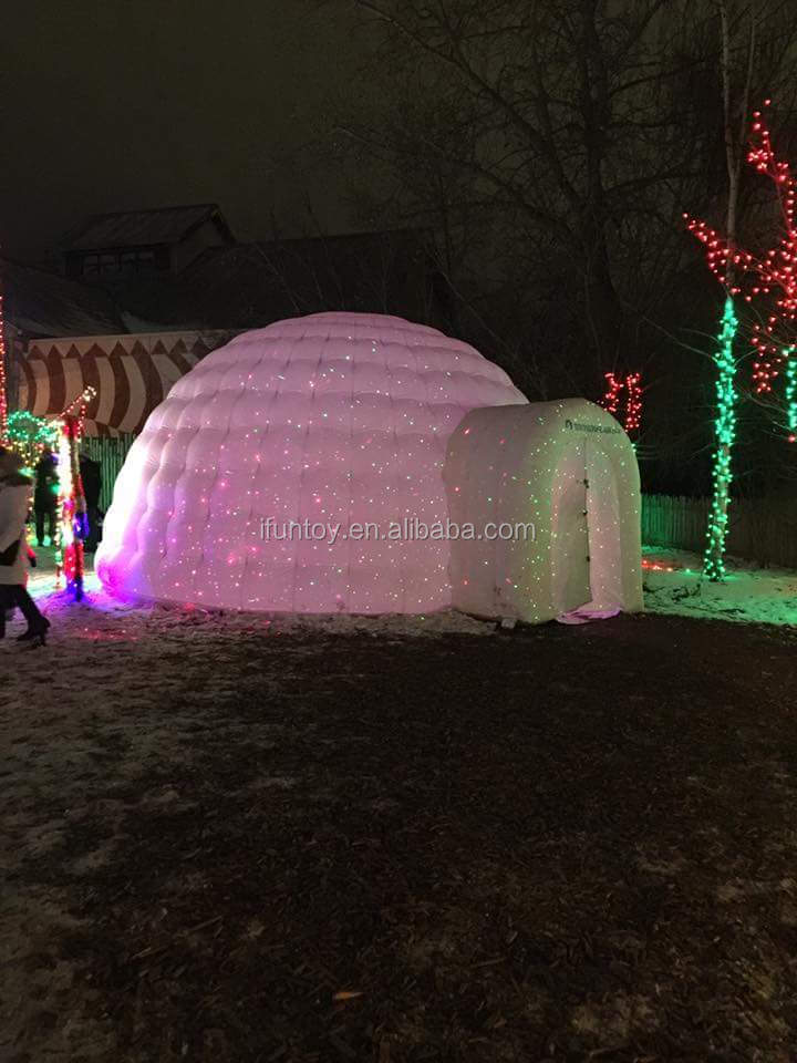 Outdoor Giant party inflatable yurt tent inflatable lawn dome tent large inflatable igloo dome tent for rental sale