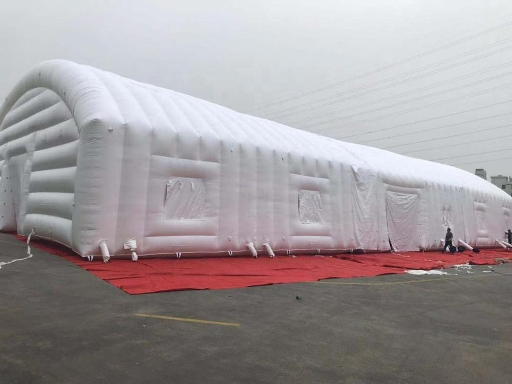 temporary inflatable dome warehouse/custom inflatable garage / carport / hangar for sale