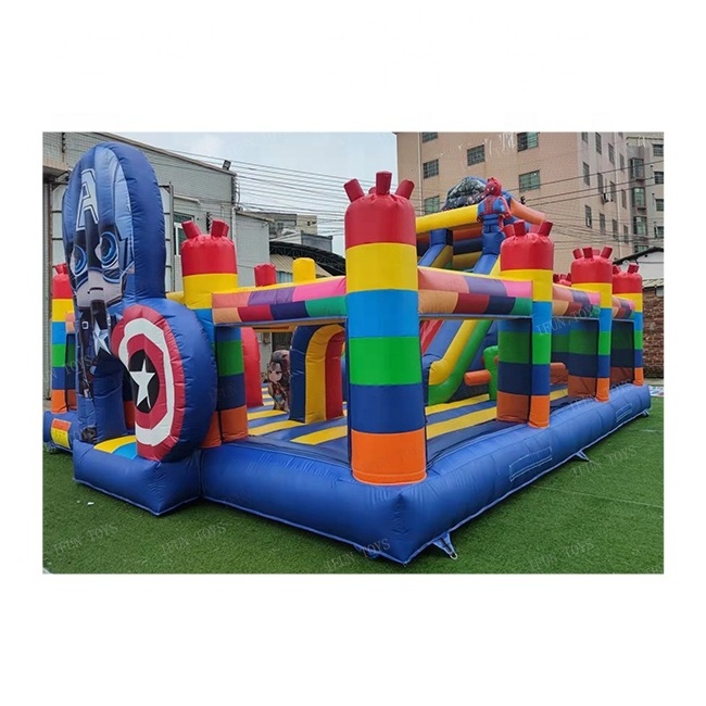 commercial inflatable spiderman spidy man popular playhouse water bouncy bounce house jumpy jumping castle space bouncer kids