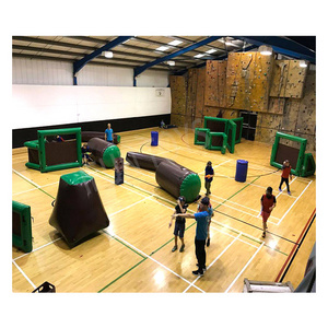 Interactive Carnival Game Indoor or Outdoor Used Archery Tag CS Field Inflatable Paintball Bunkers Soft Air Bunkers