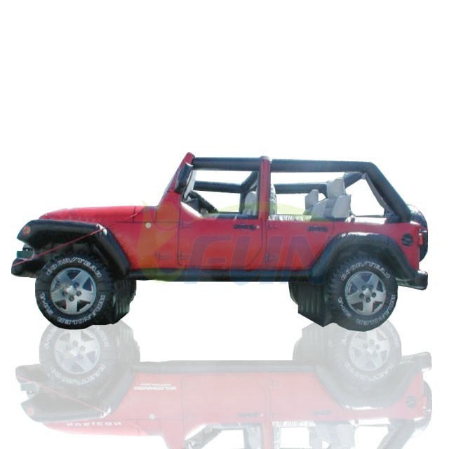 inflatable jeep model/ inflatable jeep wrangler/ inflatable advertising jeep model for event