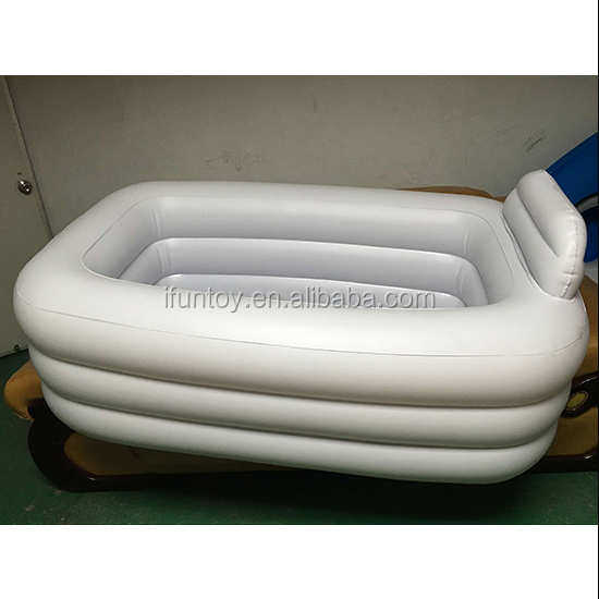 PVC Inflatable Ice Bath Tub/ Inflatable Solo Ice Bath / Inflatable Ice-Bath Pool for Fitness Sport Recovery