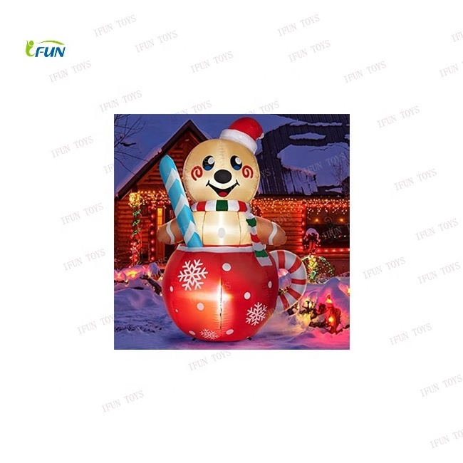 Popular Party Decoration Blow Up Inflatable Snoopy in Airplane Yard Inflatable Christmas Decorations Outdoor