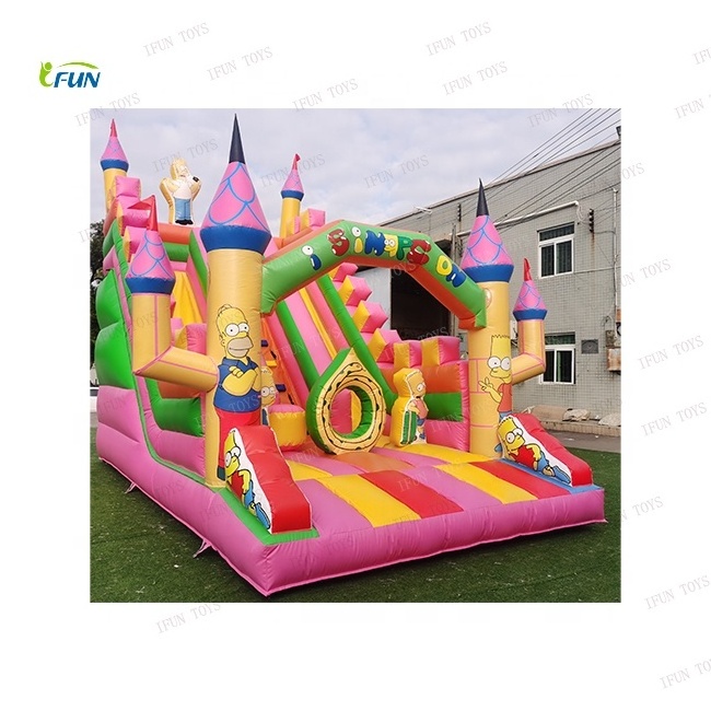 Commercial Party Rental Hello Cat Kitty Bouncer Jumper Inflatable Moon Jumping Bounce House Slide Bouncy Castle