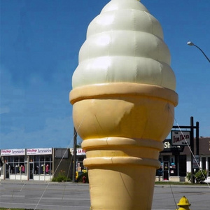 2018 Giant inflatable ice cream cone for advertising/Inflatable ice cream model