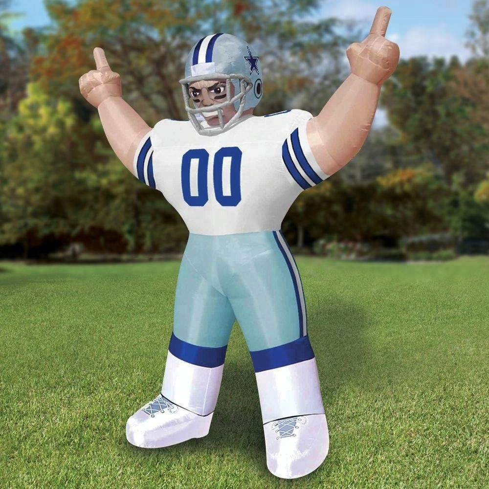 Customized Football Player Lawn Figure Nfl Inflatable Bubba Player