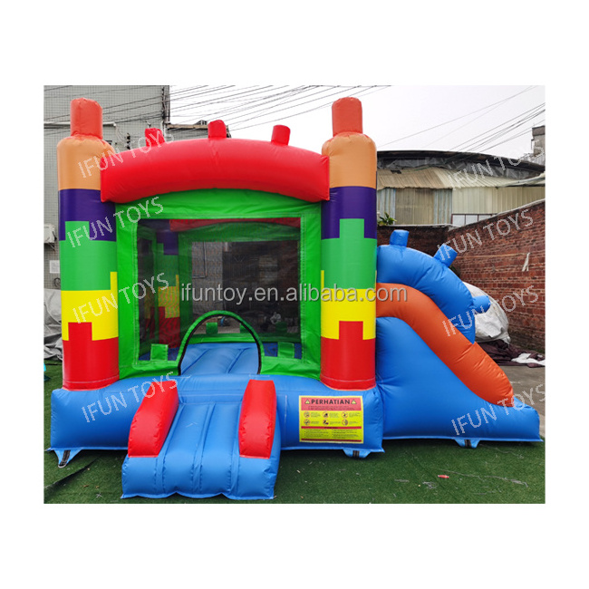 Commercial Inflatable Bouncer Big Monster Truck Bounce House with Slide Combo for Party Event