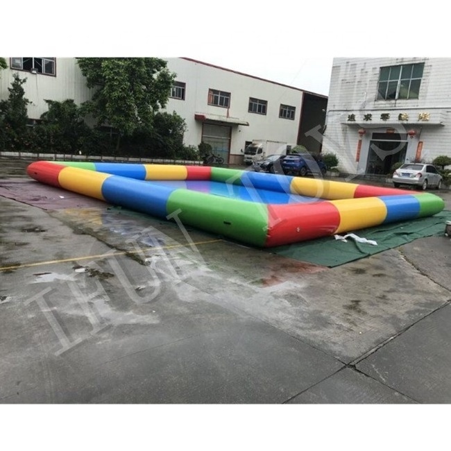 Large Inflatable Pool for Waterballs / Inflatable Paddle Boat Swimming Water Pool for Kids