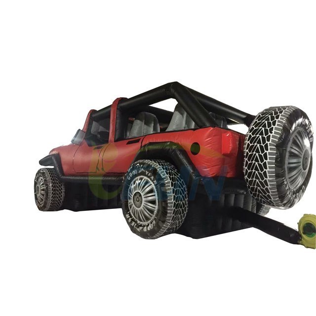 inflatable jeep model/ inflatable jeep wrangler/ inflatable advertising jeep model for event