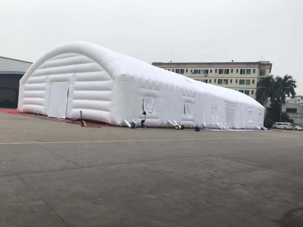 temporary inflatable dome warehouse/custom inflatable garage / carport / hangar for sale