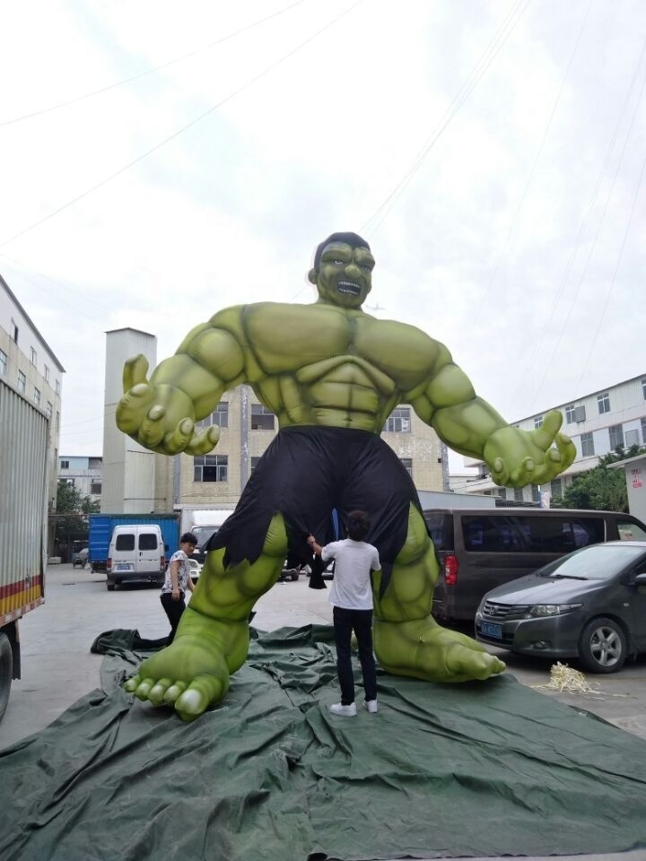 Customized Size Advertising Inflatable Cartoon Super Hero /inflatable muscle man /advertising huge hulk man