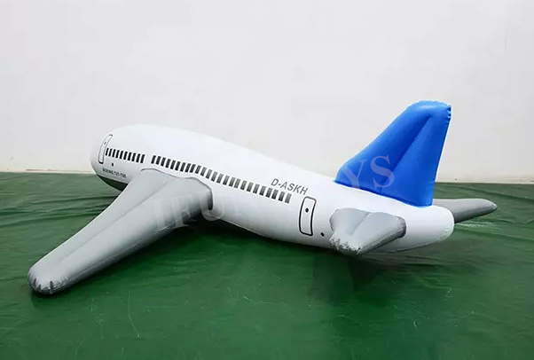 Customized PVC Inflatable Airplane Airbus Aeroplane Aircraft Model for Airline Advertising Promotion event