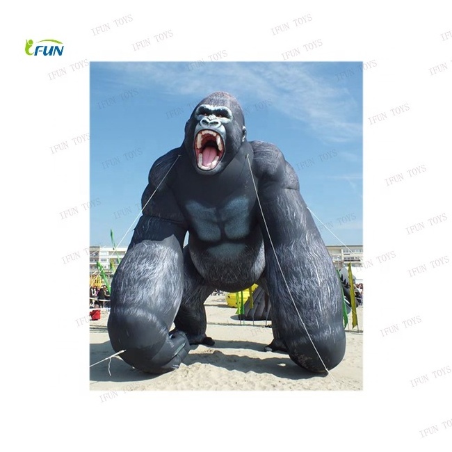 Realistic Advertising Inflatable Customized Cartoon Animals husky Model Funny Puppy Dog Wolf Dog