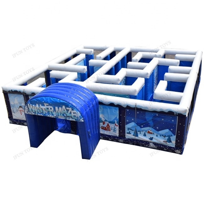 Paintball Equipment Gel Blaster Arena Inflatable Laser Tag Maze For Punching Balls Speed Balls