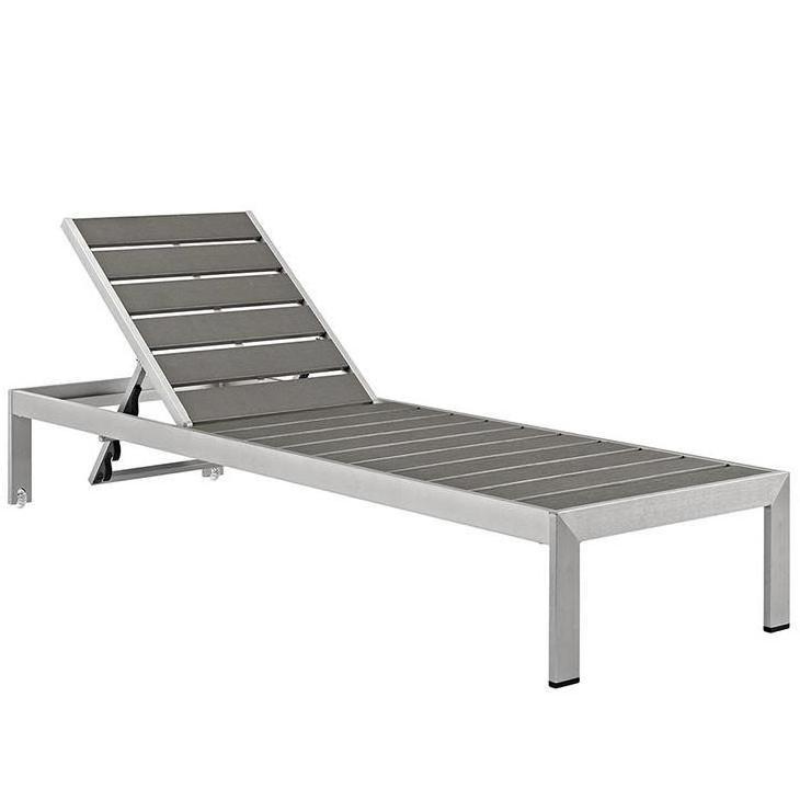 Hotel Resort Outdoor furniture Adjustable Aluminum daybed Rattan chaise lounge Swimming pool sunlounger Beach Sunbed outdoor bed