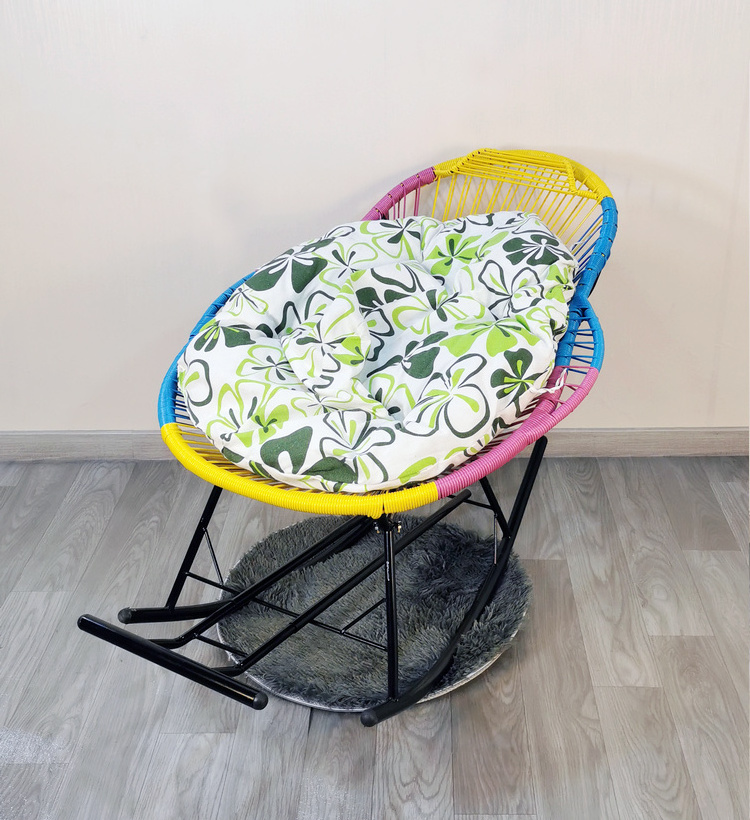 New arrival acapulco wicker chair candy outdoor furniture balcony rattan chair