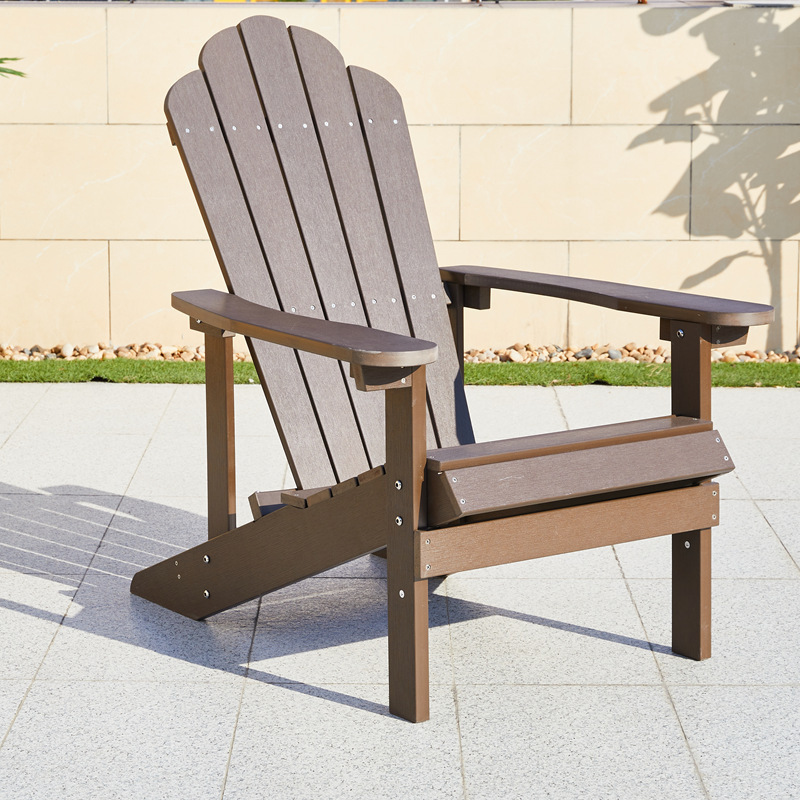 High Quality Waterproof Patio Garden chair  folding Plastic Wood  Chairs  Modern Adirondack  Chairs