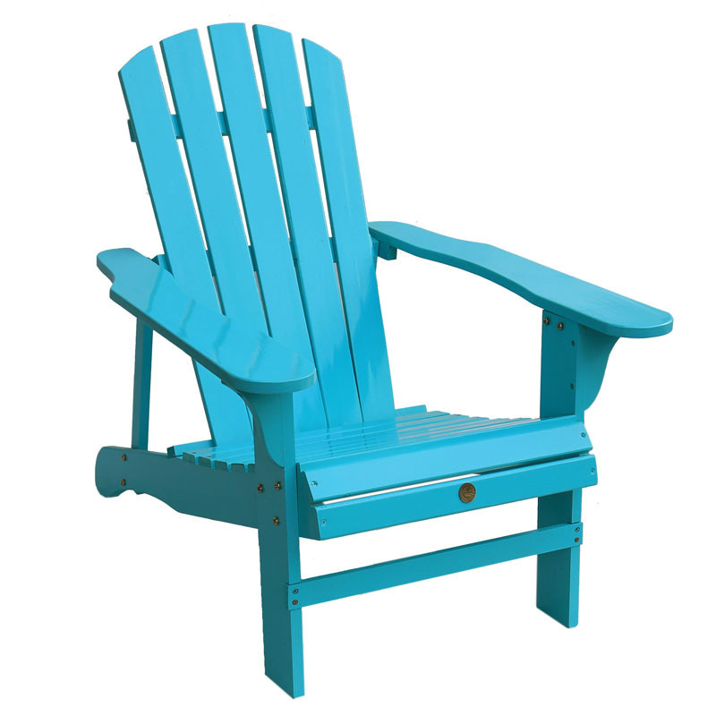 Oversized Patio Adirondack Chair Outdoor Lounger All-Weather Fade Resistant Easy Maintenance Plastic Wood Garden Chair