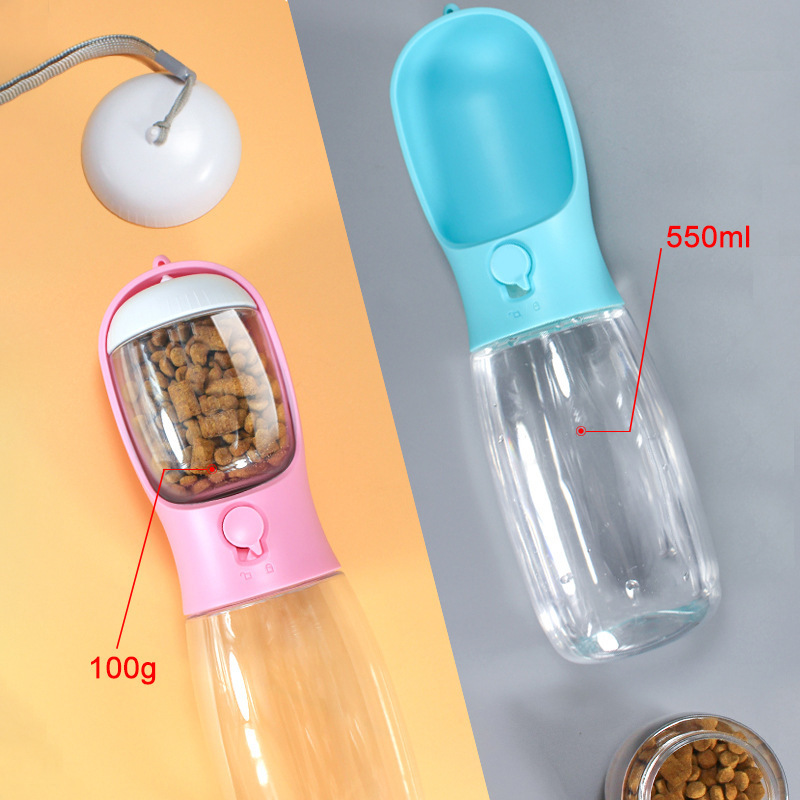 Pet Travel Bowl Leak Proof Water Feeder Cat Food and Water Dispenser Portable Dog Water Bottle for Walking Pet Travel Supplies