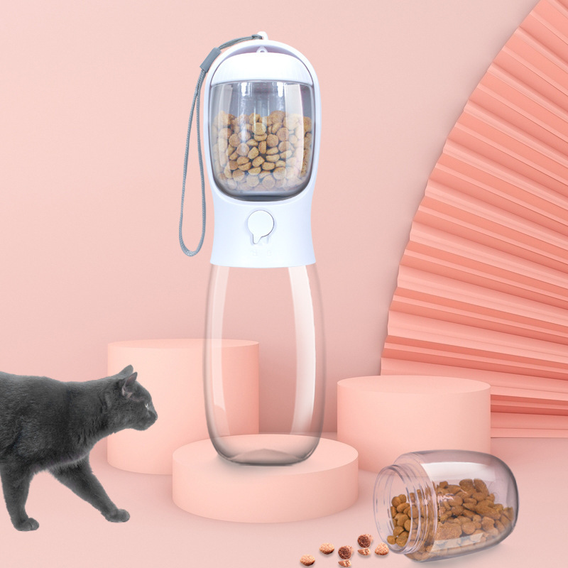 Pet Travel Bowl Leak Proof Water Feeder Cat Food and Water Dispenser Portable Dog Water Bottle for Walking Pet Travel Supplies