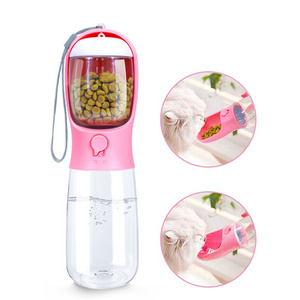 Pet Travel Bowl Leak Proof Water Feeder Cat Food and Water Dispenser Portable Dog Water Bottle for Walking Pet Travel Supplies