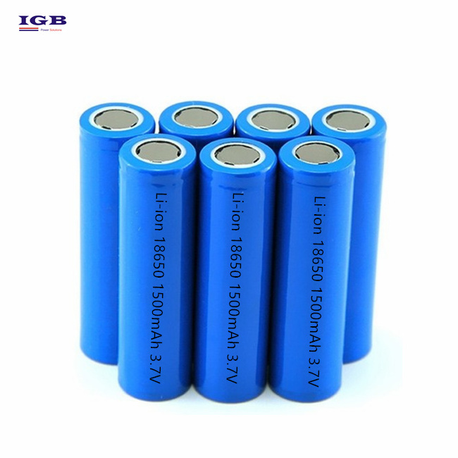 IEC certificated 18650 LIFEPO4 battery 3.2V 1500mah rechargeable cell for emergency light Consumer Electronics