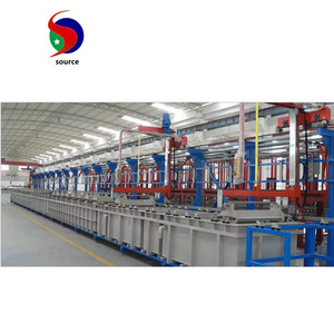 automatic metal electroplating line / plating equipment /chrome plating machine