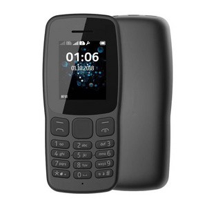 Wholesale In Stock 1:1 cell phone for  Nokia 105 2G 2MP Dual SIM Card FM Radio Unlocked Celular Basic Nokia Mobile Phones