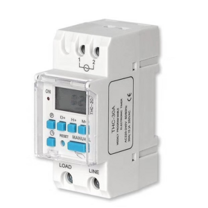 12vdc  programmable  digital timer switch 30amp  THC-30A Timer Relay  Control Auto  Period  weekly Daily  LCD  Control switch