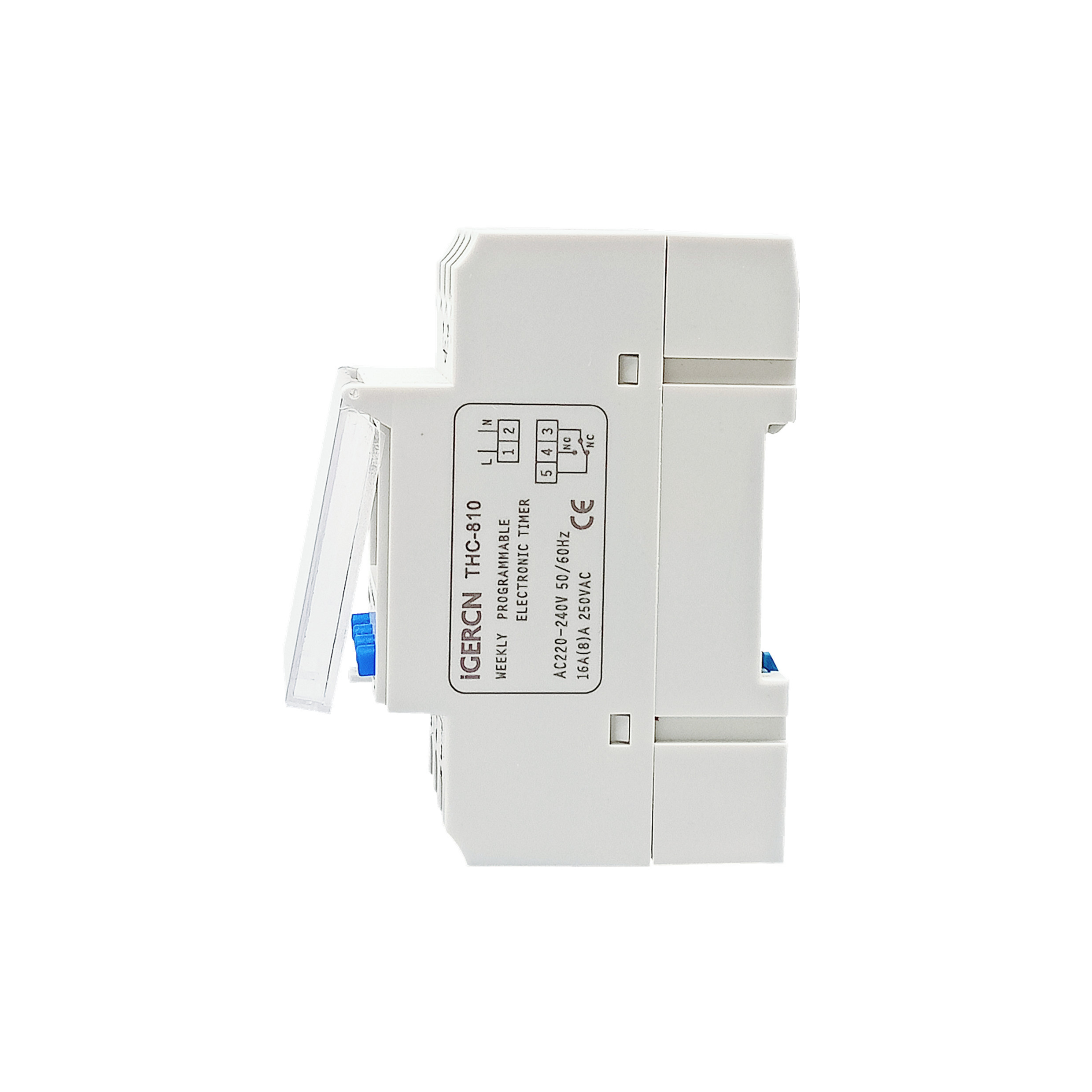 Bi-volt Timer Switch THC-30F  12V DC ring bell control seconds timer switch Daily Programmable   AUTO  din rail mounted