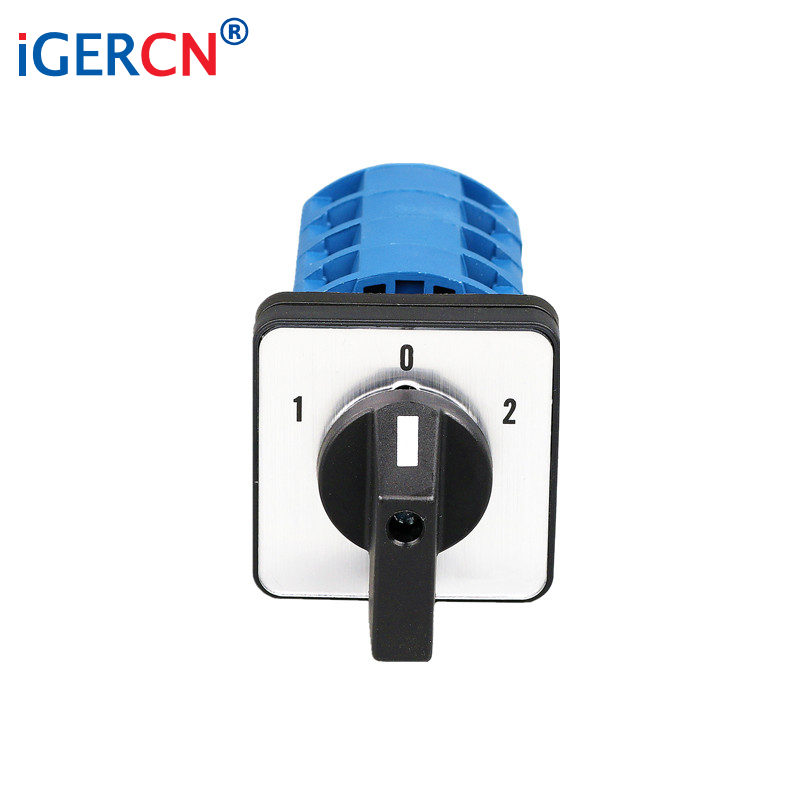 IG26-25A 4P  Motor Reversing Voltmeter Ammeter Control  1-0-2 Change-Over Selector Switch  3 phase 4 position Cam Rotary switch