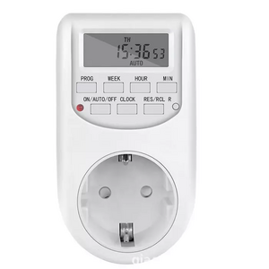 plug-in  Digital Infinite Repeat Cycle Intermittent Timer Plug for Electrical Outlet, 24 Hour Programmable Indoor