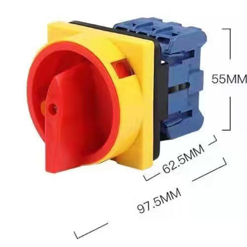 LW30 ON/OFF  Motor Reversing Voltmeter Ammeter Control   63A  Change-Over Selector Switch ON OFF Cam Rotary switch