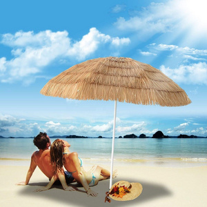 Greenbay Beach Patio Garden Hawaii Paraso Fixed Beach Umbrellas Sun Umbrella Sunshade Folding Tilting Foot Beach Umbrella