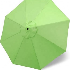 Patio Umbrella 9 ft Replacement Canopy for 8 Ribs-Soft Green Luxury