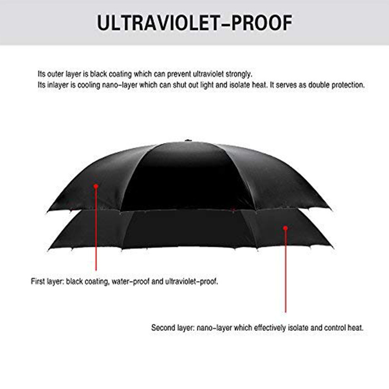 Wholesale Hands Free C Handle Inverted Umbrella Windproof Double Layer Upside Down Reverse Umbrella With Logo