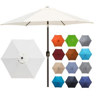 Wholesale High Quality Heavy Duty Large Garden Furniture Umbrellas Outdoor White Patio Umbrellas