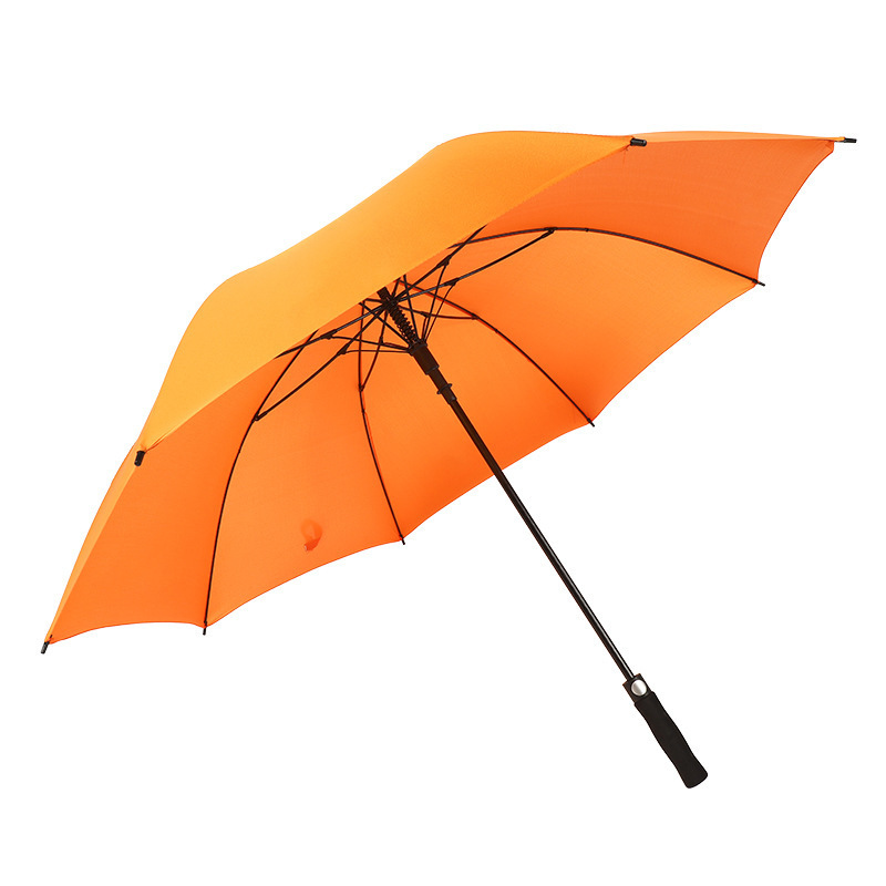 Custom Color Promotional Windproof Auto Opening 27 Inch Golf Umbrellas With Logo Prints