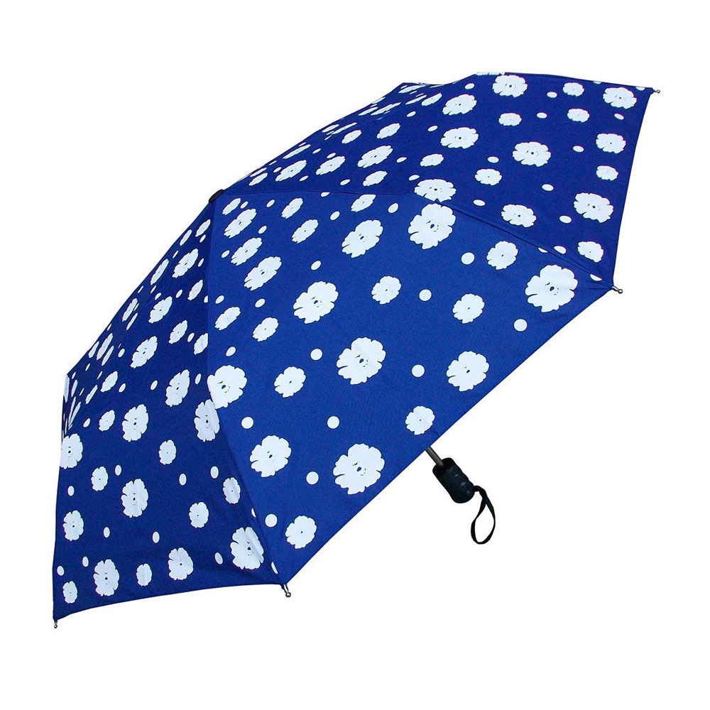 New inventions 8ribs 3 folding umbrella magic rain umbrella color changing