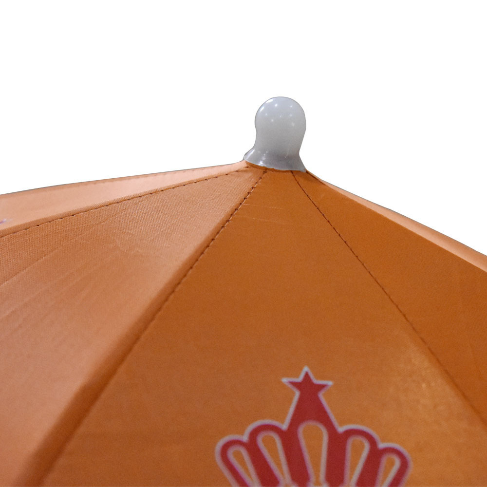 customized logo print rain mini umbrella hat for kids